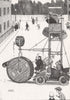 HEATH ROBINSON. Anti-Litter Machine 1973 old vintage print picture