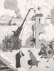 HEATH ROBINSON. Catching a Quisling. Second World War 1973 old vintage print