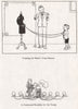 HEATH ROBINSON. Training Bride's train bearers. Communal babies' breakfast 1973