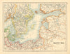 BALTIC SEA. Sweden Prussia Denmark Livonia Courland Finland. JOHNSTON 1897 map