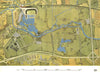 LEE VALLEY. Broxbourne. Planned recreation centre. ABERCROMBIE 1944 old map
