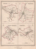 LINCOLNSHIRE TOWNS. Lincoln Grantham Grimsby Stamford.CREIGHTON/WALKER 1835 map