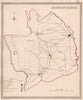 MONMOUTHSHIRE antique county map by CREIGHTON/WALKER. Electoral 1835 old