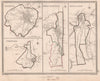 NORFOLK TOWNS. Norwich Thetford Great Yarmouth Kings Lynn.CREIGHTON 1835 map