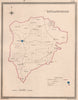 RUTLANDSHIRE antique county map by CREIGHTON/WALKER. Electoral 1835 old