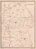 WILTSHIRE antique county map by CREIGHTON/WALKER. Electoral 1835 old