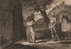 GROSE'S ANTIQUITIES. Knight in armour with horse. Monk/priest 1776 old print