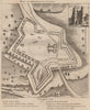 DONNINGTON CASTLE. Ruins. 'Drinking room'. Civil war works.Berkshire. GROSE 1776