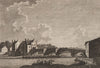 CHESTER BRIDGE, Cheshire. GROSE 1776 old antique vintage print picture