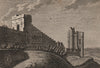 THE NEW OR WATER TOWER, Chester, Cheshire. GROSE 1776 old antique print