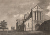 LANERCOST PRIORY, Cumberland. Plate 2. Cumbria. GROSE 1776 old antique print