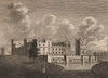 RABY CASTLE, Durham. Plate 2. GROSE 1776 old antique vintage print picture