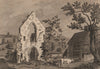 ST DENYS PRIORY, SOUTHAMPTON. 'Priory of St Dionisius', Hampshire. GROSE 1776