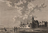 HURST CASTLE, Hampshire. GROSE 1776 old antique vintage print picture