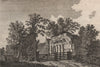 WESTENHANGER, or Ostenhanger house, Kent. Plate 2. GROSE 1776 old print