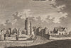 MAIDSTONE, Kent. St Mary & All Saint's College. GROSE 1776 old antique print
