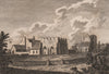 WEST MALLING ABBEY, Kent. GROSE 1776 old antique vintage print picture