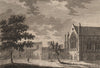 ELY HOUSE, London. Plate 1. GROSE 1776 old antique vintage print picture