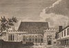ELY HOUSE, London. Plate 2. GROSE 1776 old antique vintage print picture