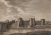 NEWPORT CASTLE, 'or the New Castle upon Uske, Monmouthshire'. GROSE 1776 print