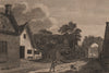 CASTLE ACRE CASTLE, Norfolk. Plate 2. GROSE 1776 old antique print picture