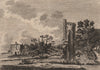 CAISTOR HALL, Norfolk. 'Castre, or Castor Hall or Castle'. Plate 2. GROSE 1776