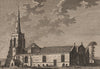SAINT SEPULCHRE'S CHURCH, NORTHAMPTON, Northamptonshire. GROSE 1776 old print