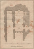 THE HERMITAGE, WARKWORTH, Northumberland. GROSE 1776 old antique print picture