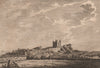 BAMBURGH CASTLE, Northumberland. 'Bamborough Castle'. Plate 1. GROSE 1776