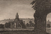GLASTONBURY. The Abbot's Kitchen. Somersetshire. GROSE 1776 old antique print