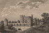 CAVERSWALL CASTLE, Staffordshire. GROSE 1776 old antique vintage print picture