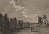 DUDLEY CASTLE, Staffordshire. Plate 1. GROSE 1776 old antique print picture