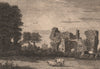 BLYTHBURGH PRIORY, SUFFOLK. 'Bliburgh, or Blythburrow Priory'. GROSE 1776