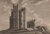 ORFORD CASTLE, Suffolk. Plate 1. GROSE 1776 old antique vintage print picture