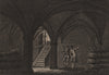 GUILDFORD. The ancient crypt. Surrey. GROSE 1776 old antique print picture