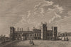 LAMBETH PALACE, Surrey. Plate 3. London. GROSE 1776 old antique print picture
