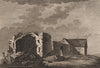 MARTHA'S HILL, near Guildford, Surrey. GROSE 1776 old antique print picture