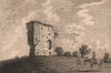 KNEPP CASTLE, Sussex. 'Knap Castle'. GROSE 1776 old antique print picture