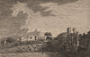 LEWES CASTLE, Sussex. Plate 1. GROSE 1776 old antique vintage print picture