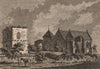 WINCHELSEA CHURCH, Sussex. GROSE 1776 old antique vintage print picture