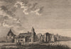 DUDLEY PRIORY, Worcestershire. Plate 1. GROSE 1776 old antique print picture