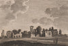 JERVAULX ABBEY. 'Joreval, Jervaux, or Gervis Abby, Yorkshire'. GROSE 1776