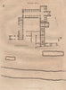 KIRKSTALL ABBEY, Yorkshire. GROSE 1776 old antique vintage print picture