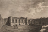 BEAUMARIS CASTLE. The Great Hall. 'Beaumarais', Anglesey, Wales. GROSE 1776