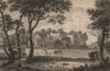 LLANRWST, Denbighshire.Valle Crucis Abbey, Llan Egwiste or Llanegwast.GROSE 1776