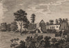 BASINGWERK MONASTERY, Flintshire, North Wales. GROSE 1776 old antique print
