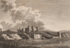 RHUDDLAN CASTLE, Flintshire, Wales. 'Rhudland Castle'. GROSE 1776 old print