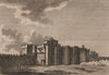 CARDIFF, or, Caertoph Castle, Glamorganshire, Wales. GROSE 1776 old print