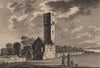 ST. DONAT'S CASTLE. The Watch Tower. Glamorganshire, Wales. GROSE 1776 print