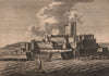CASTLE CORNET, Guernsey, Channel Islands. GROSE 1776 old antique print picture